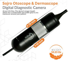 Load image into Gallery viewer, Oto-Dermascope: Advanced Digital Otoscope & Dermascope for Medical Professionals with image capturing and video recording