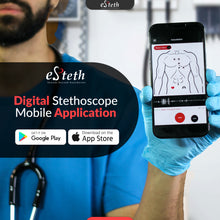 Load image into Gallery viewer, eSteth Lite Digital Stethoscope: High quality Amplified sounds for better diagnosis and Telemedicine