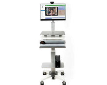 Load image into Gallery viewer, Portable and Efficient: Sojro Telemedicine Trolley/Cart for Clinics and Hospitals