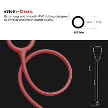 Load image into Gallery viewer, eSteth Classic Stethoscope: Superior Sound Quality in Stainless Steel Design