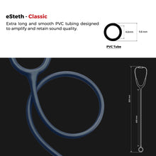 Load image into Gallery viewer, eSteth Classic Stethoscope: Superior Sound Quality in Stainless Steel Design