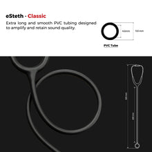Load image into Gallery viewer, eSteth Classic Stethoscope: Superior Sound Quality in Stainless Steel Design