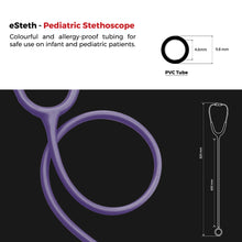 Load image into Gallery viewer, eSteth Pediatric Stethoscope: Colorful Dual-Head Stethoscope for Accurate Diagnosis