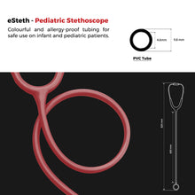 Load image into Gallery viewer, eSteth Pediatric Stethoscope: Colorful Dual-Head Stethoscope for Accurate Diagnosis