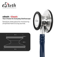 Load image into Gallery viewer, eSteth Classic Stethoscope: Superior Sound Quality in Stainless Steel Design