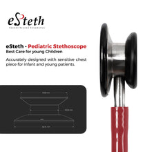 Load image into Gallery viewer, eSteth Pediatric Stethoscope: Colorful Dual-Head Stethoscope for Accurate Diagnosis