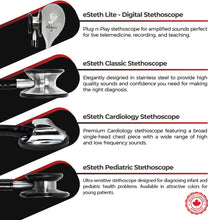 Load image into Gallery viewer, eSteth Cardiology Stethoscope: Advanced Single-Head Chest Piece for Accurate Diagnosis