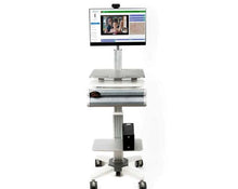 Load image into Gallery viewer, Portable and Efficient: Sojro Telemedicine Trolley/Cart for Clinics and Hospitals (FDA)