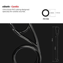 Load image into Gallery viewer, eSteth Cardiology Stethoscope – Heart/Lung Diagnostic Tool – Sensitive Single Head Chest Piece
