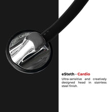 Load image into Gallery viewer, eSteth Cardiology Stethoscope – Heart/Lung Diagnostic Tool – Sensitive Single Head Chest Piece
